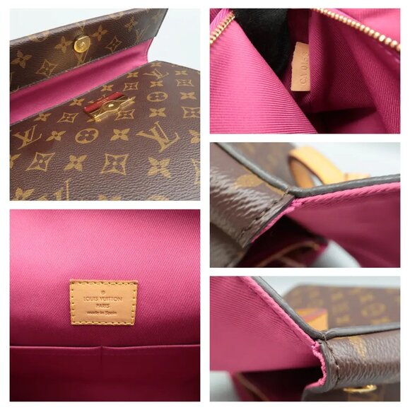 100% Authentic Louis Vuitton Cluny Brown Monogram Canvas Satchel - Picture 11 of 12